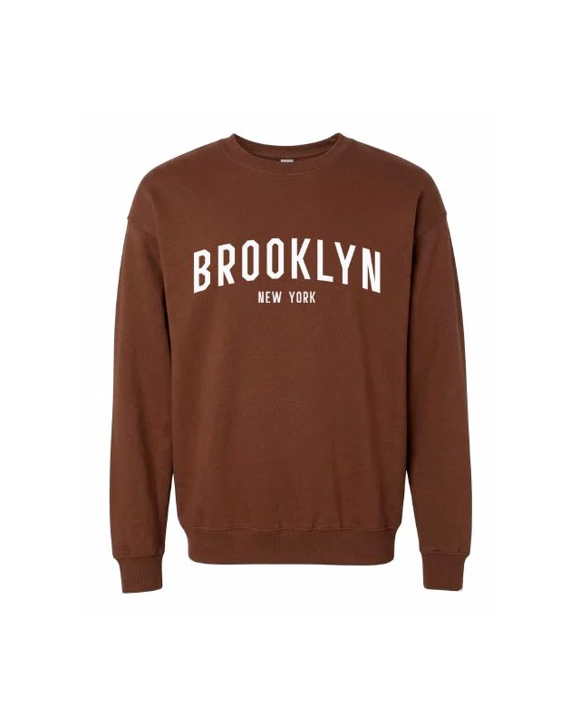 Sudadera Brooklyn color café