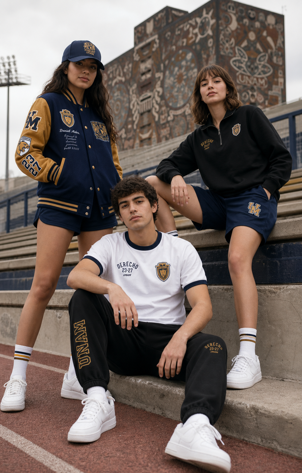 Estudiantes usando la colección UNAM